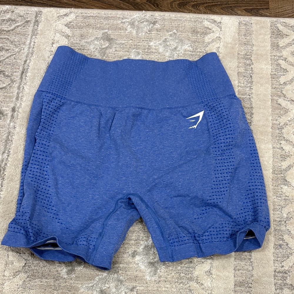 Gymshark Blue Athletic Women's Shorts